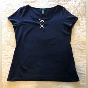 Ralph Lauren Dark Blue Short Sleeve Tee